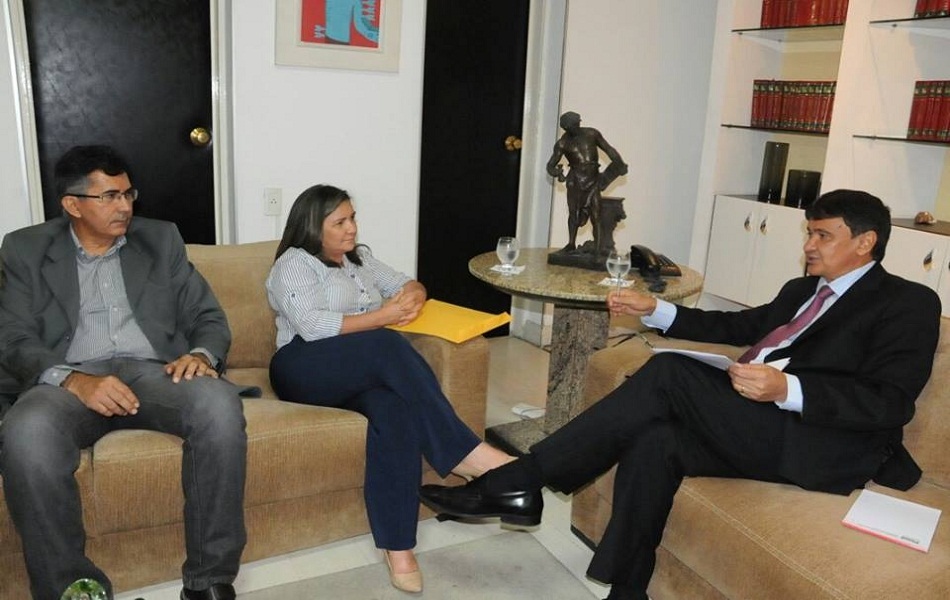 Neuma Café tem audiência com o governador Wellington Dias