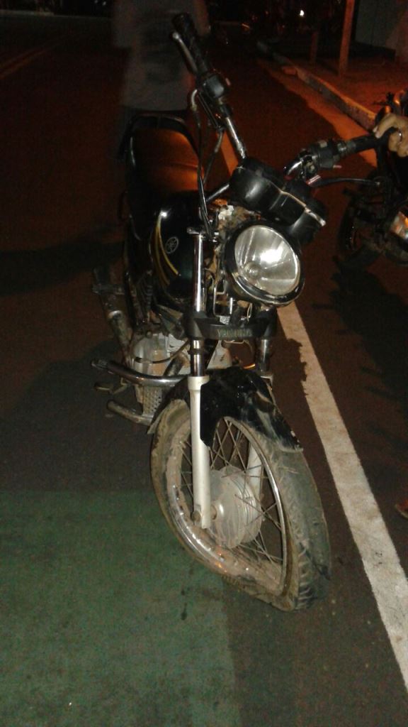 Acidente de Moto no Centro de Agricolândia deixa um jovem com Braço quebrado  - Imagem 4