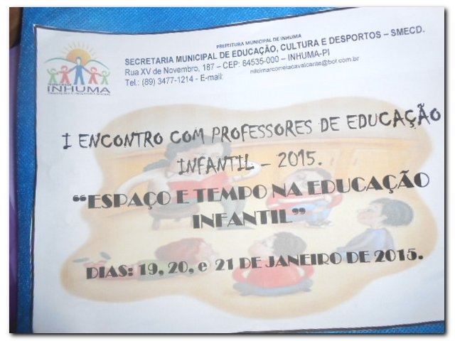 I Encontro com Professores de Educação Infantil – 2015 - Imagem 7