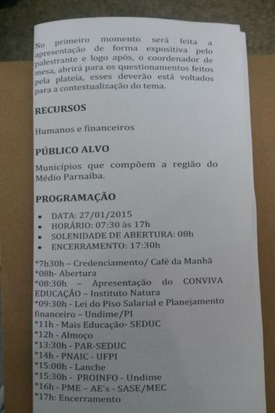 Encontro da educação com todas as cidades do médio Parnaíba - Imagem 4