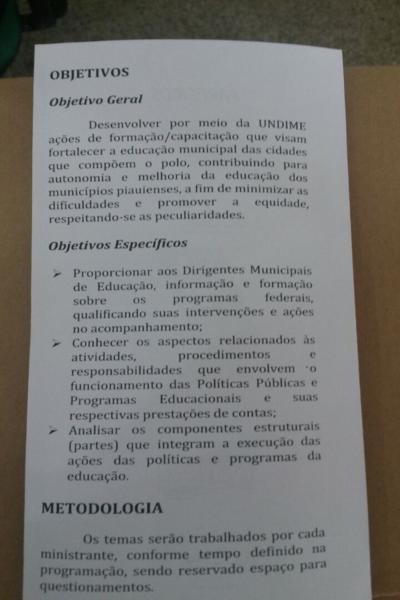 Encontro da educação com todas as cidades do médio Parnaíba - Imagem 3