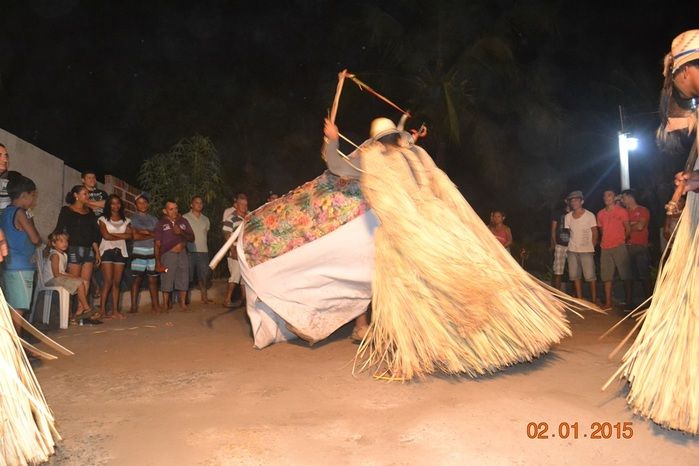 Grupos de Reisado do Boi Panim visita residencia do Vereador Luiz Paulo - Imagem 40
