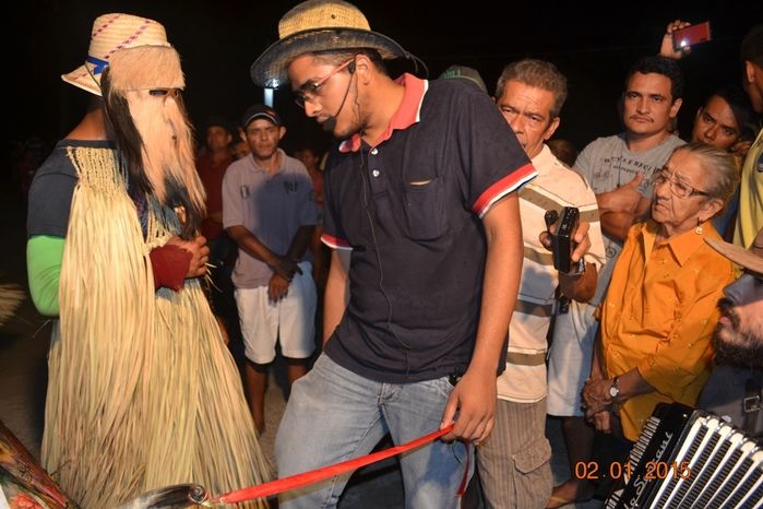 Grupos de Reisado do Boi Panim visita residencia do Vereador Luiz Paulo - Imagem 22