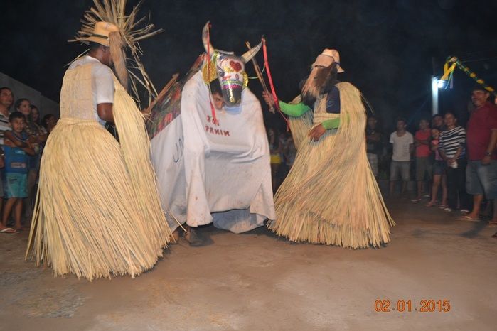 Grupos de Reisado do Boi Panim visita residencia do Vereador Luiz Paulo - Imagem 41