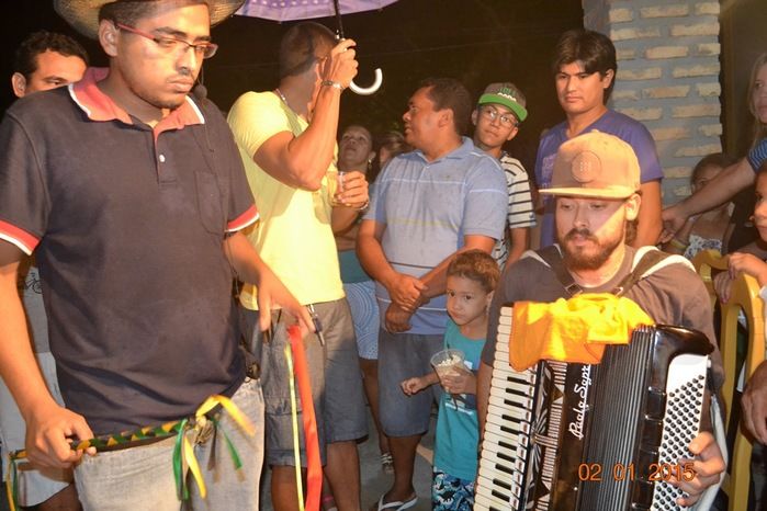 Grupos de Reisado do Boi Panim visita residencia do Vereador Luiz Paulo - Imagem 14