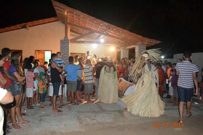Grupos de Reisado do Boi Panim visita residencia do Vereador Luiz Paulo - Imagem 20