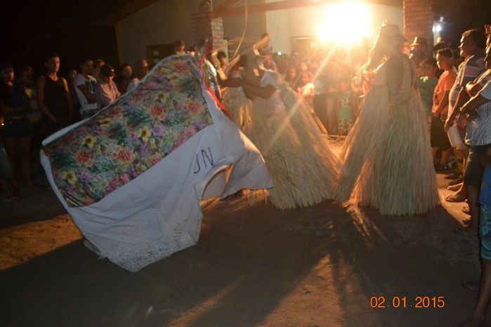 Grupos de Reisado do Boi Panim visita residencia do Vereador Luiz Paulo - Imagem 39