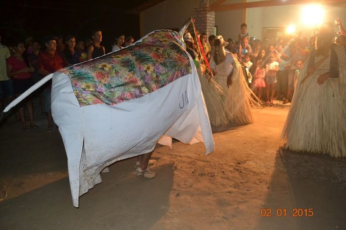 Grupos de Reisado do Boi Panim visita residencia do Vereador Luiz Paulo - Imagem 38