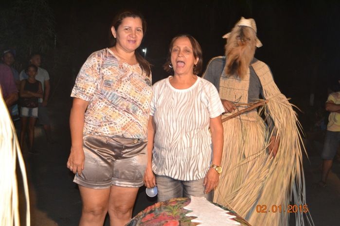 Grupos de Reisado do Boi Panim visita residencia do Vereador Luiz Paulo - Imagem 17