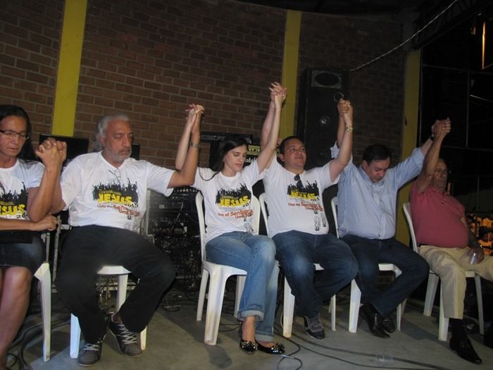 Dia do Evangélico: I Marcha para Jesus reúne multidão na Praça José Dário dos Santos  - Imagem 18