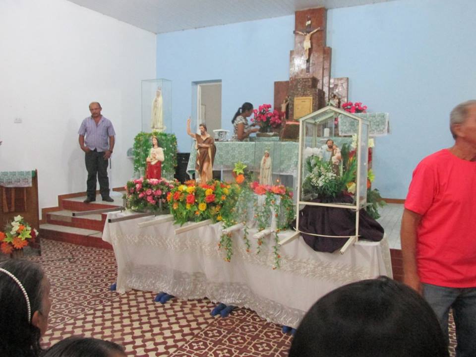 Noite de abertura dos festejos de Nossa Senhora de Fátima no Buriti do Castelo