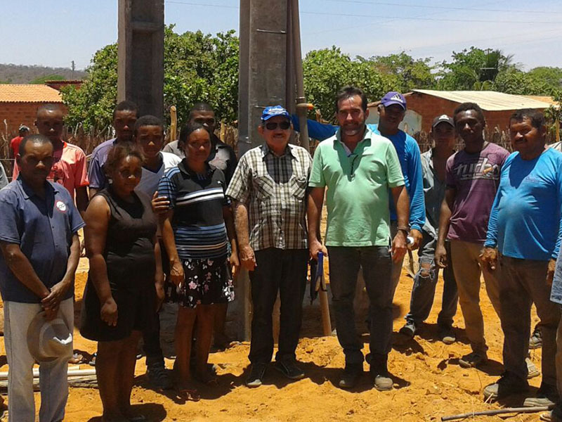 Poços tubulares ajudam população do Canto Fazenda Frade a enfrentar a seca