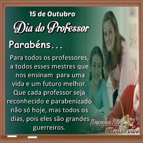 Feliz dia do Professor “15 de outubro” - Imagem 4