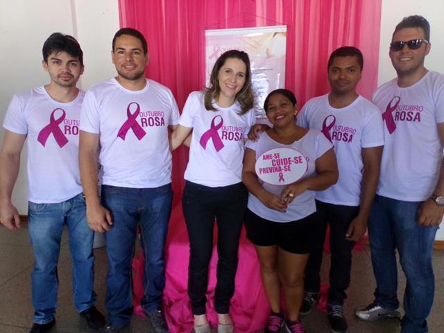 Saúde de Pimenteiras realiza caminhada contra o câncer de mama - Imagem 1
