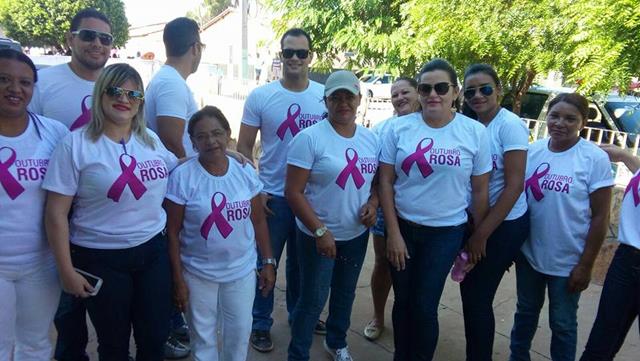 Saúde de Pimenteiras realiza caminhada contra o câncer de mama - Imagem 4