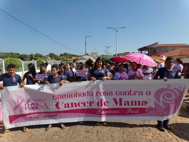 Saúde de Pimenteiras realiza caminhada contra o câncer de mama - Imagem 5