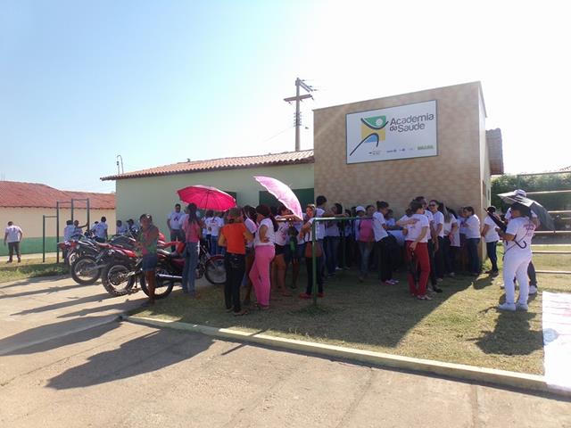 Saúde de Pimenteiras realiza caminhada contra o câncer de mama - Imagem 2