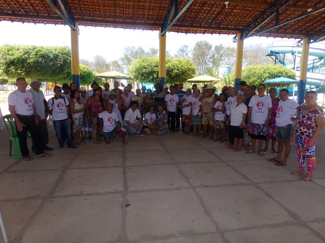 Idosos de Pimenteiras participam de manha de sol na AABB. FOTOS  - Imagem 34