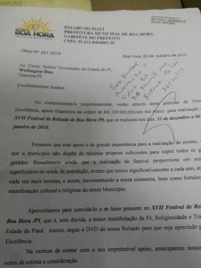 Planejamento: Prefeito Zé Resende se reúne com o governador e inicia os trabalhos para o Reisado de Boa Hora - Imagem 2