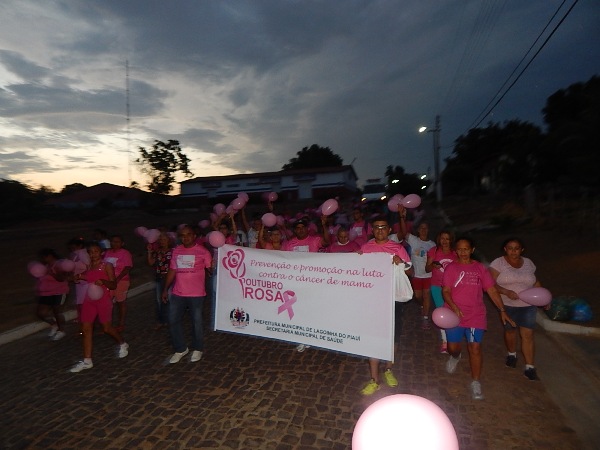 Secretaria de Saúde Realiza caminhada do Outubro Rosa - Imagem 5
