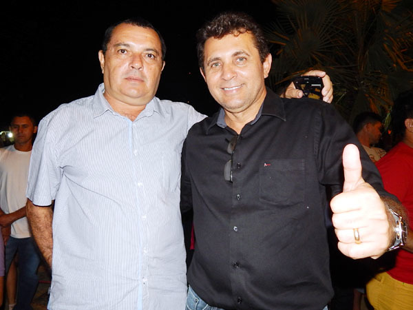 Prefeito Tonho Acompanhado do Engenheiro Paulo Roberto