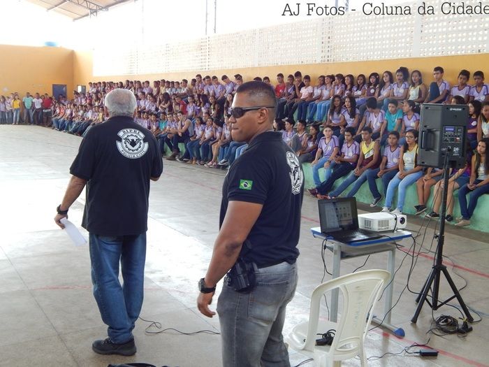 Polícia Civil realiza palestra preventiva para estudantes contra as Drogas  - Imagem 33