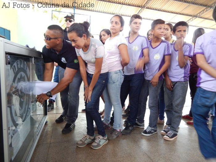 Polícia Civil realiza palestra preventiva para estudantes contra as Drogas  - Imagem 53
