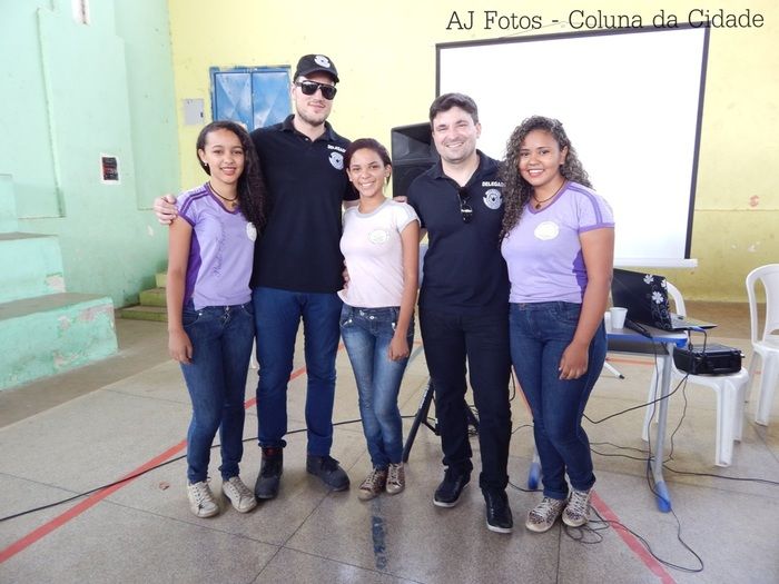 Polícia Civil realiza palestra preventiva para estudantes contra as Drogas  - Imagem 86