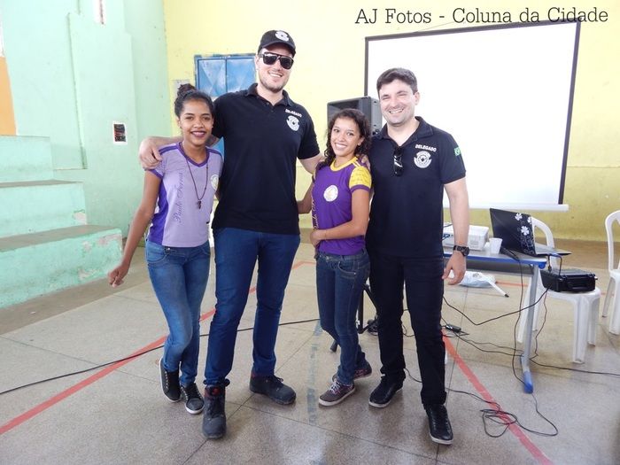 Polícia Civil realiza palestra preventiva para estudantes contra as Drogas  - Imagem 85