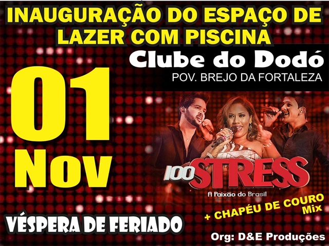 Hoje Grande Evento em Brejo da Fortaleza No Clube Dodó - Imagem 1