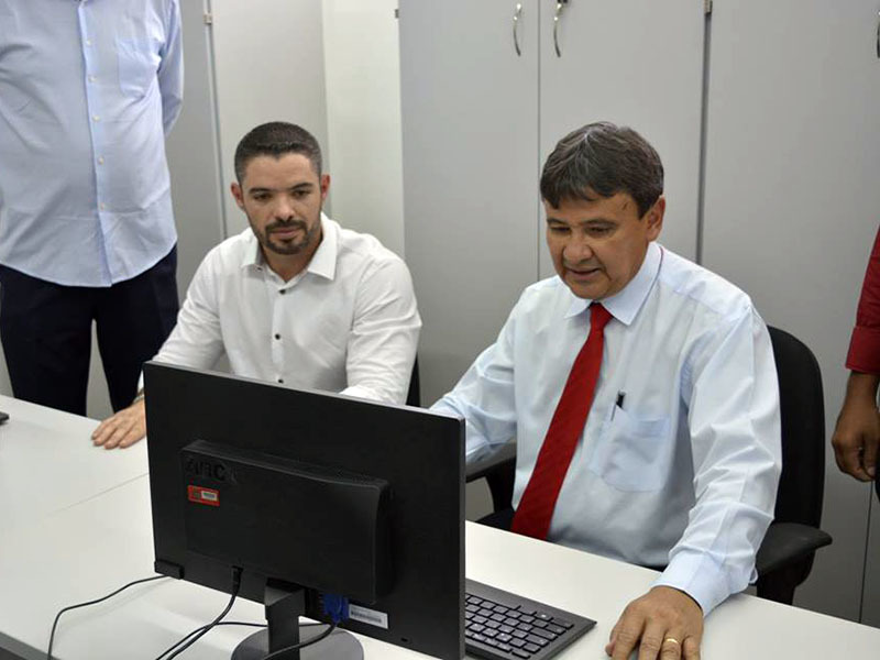 Lukano Sá recebe Wellington Dias para série de inaugurações em Oeiras