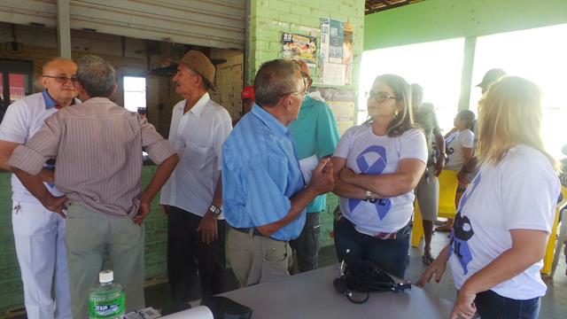 Secretária de Saúde de Pimenteiras realiza blitz contra o câncer de próstata   - Imagem 3