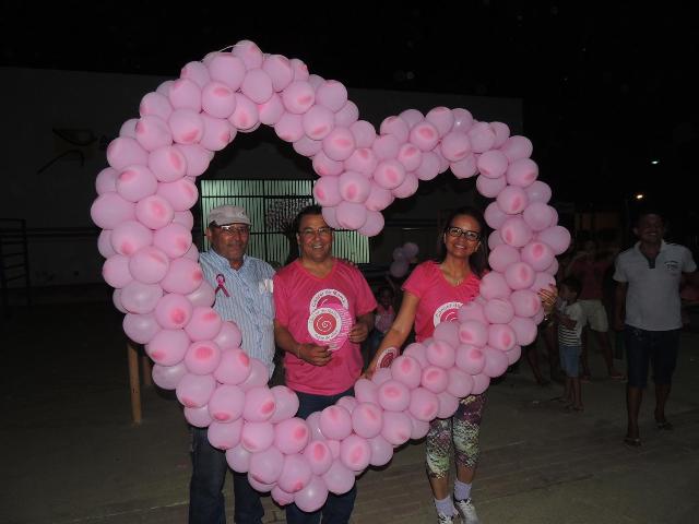 Caminhada do Outubro Rosa reúne mais de 800 mulheres em Água Branca - Imagem 9