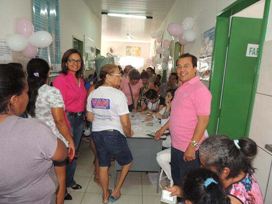 Em comemoração ao Outubro Rosa, a Prefeitura de Água Branca está reforçando as ações de combate ao câncer de mama - Imagem 5