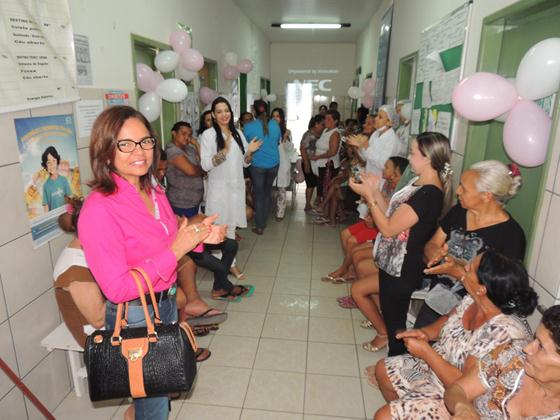 Em comemoração ao Outubro Rosa, a Prefeitura de Água Branca está reforçando as ações de combate ao câncer de mama - Imagem 3