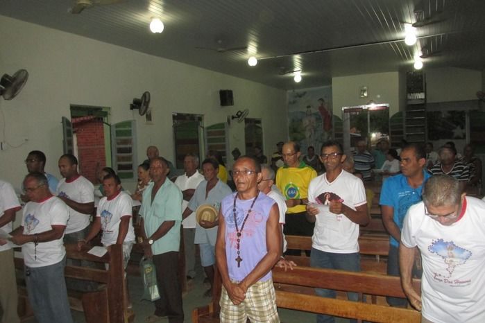Festejos do Bairro Baixa Teve inicio com o Terço dos Homens de Agricolândia - Imagem 6