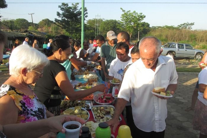 Festejos do Bairro Baixa Teve inicio com o Terço dos Homens de Agricolândia - Imagem 23