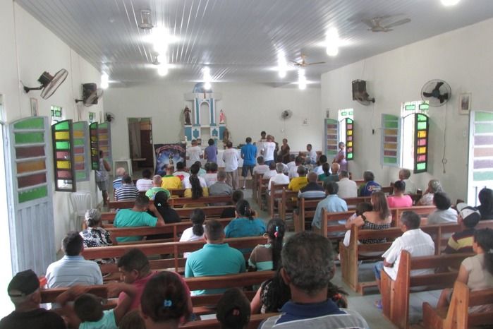 Festejos do Bairro Baixa Teve inicio com o Terço dos Homens de Agricolândia - Imagem 9