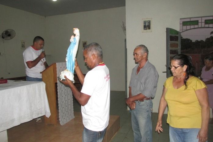 Festejos do Bairro Baixa Teve inicio com o Terço dos Homens de Agricolândia - Imagem 5