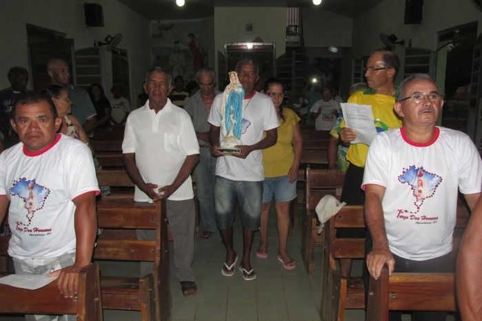 Festejos do Bairro Baixa Teve inicio com o Terço dos Homens de Agricolândia - Imagem 4