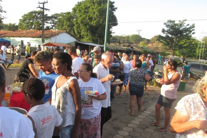 Festejos do Bairro Baixa Teve inicio com o Terço dos Homens de Agricolândia - Imagem 24