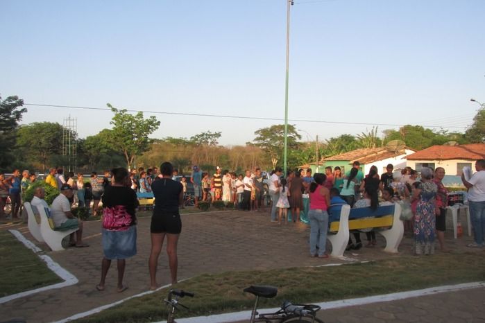 Festejos do Bairro Baixa Teve inicio com o Terço dos Homens de Agricolândia - Imagem 19