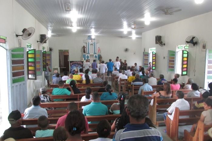 Festejos do Bairro Baixa Teve inicio com o Terço dos Homens de Agricolândia - Imagem 8