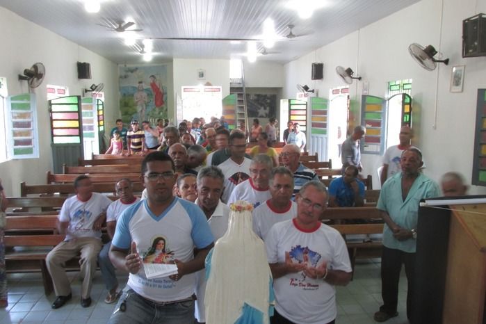 Festejos do Bairro Baixa Teve inicio com o Terço dos Homens de Agricolândia - Imagem 15