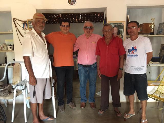 Deputado Paes Landim visita zona rural de Pimenteiras  - Imagem 1