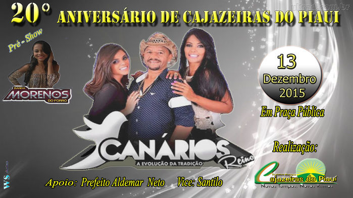 20º Aniversario de Cajazeiras do Piaui