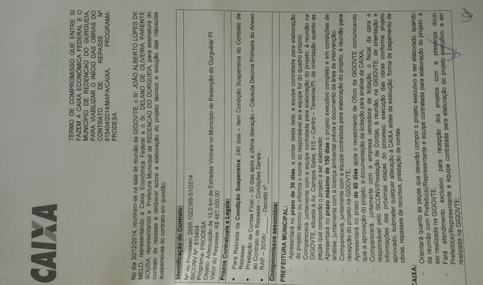 Prefeito Delano Parente consegue recursos para recuperação de estradas vicinais no município - Imagem 2