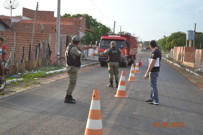 Polícia Militar faz blitz educativa na cidade de Boa Hora  - Imagem 7