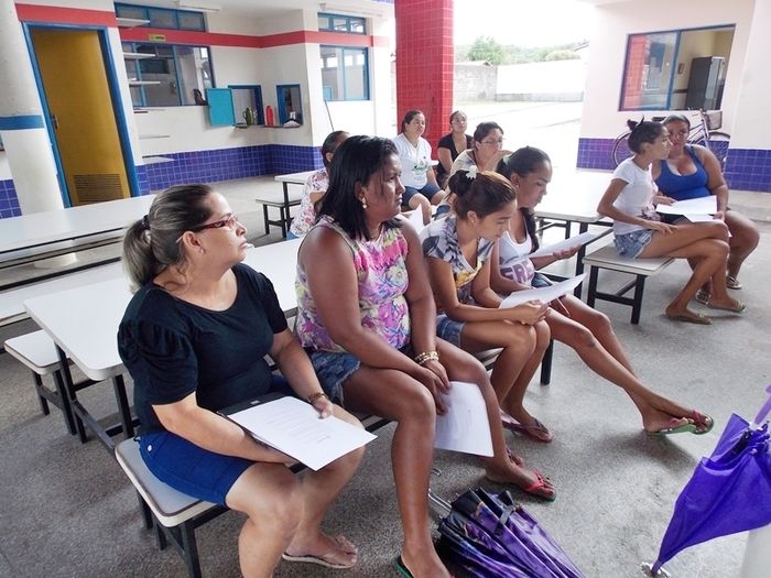 Enfermeira e Nutricionista falam da Implementação do NutriSUS às mães dos alunos da Creche Proinfância - Imagem 5