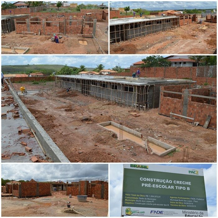 Obra de creche que teve mais de meio milhão desviado está em ritmo acelerado em Buriti dos Lopes - Imagem 3